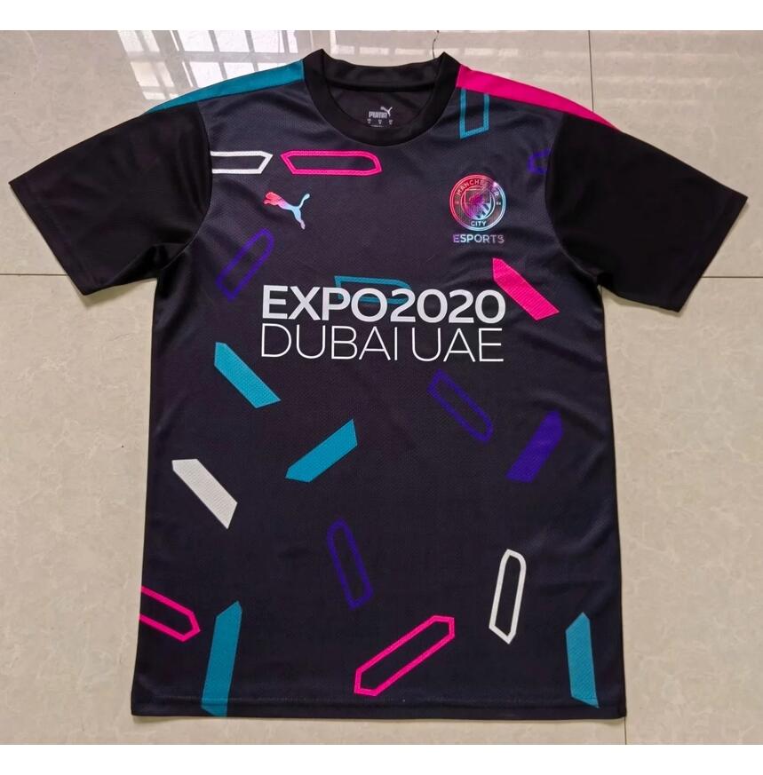 2021/22 Manchester City Black Esports Training Shirt